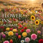 short flower captions for instagram