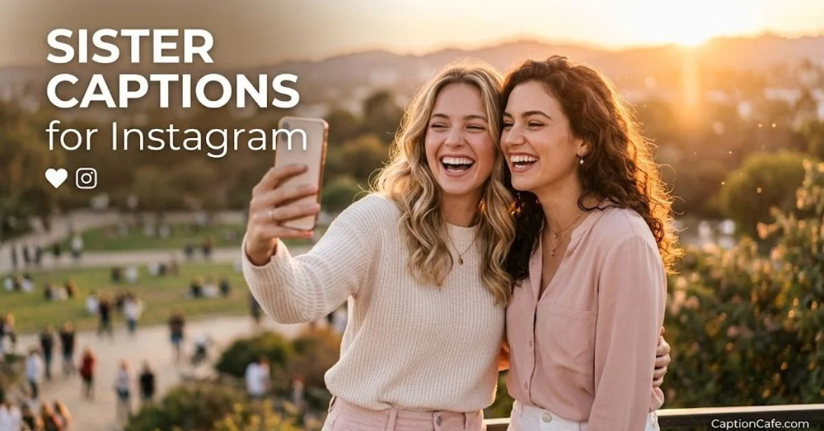 Sister Captions for Instagram