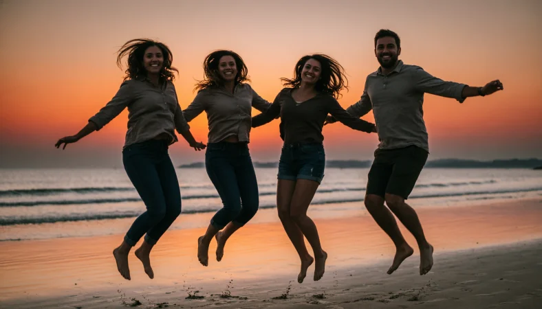 Vacation Captions for Instagram with Friends
