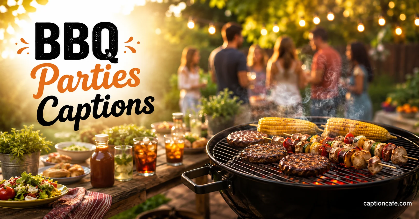 BBQ Parties Captions