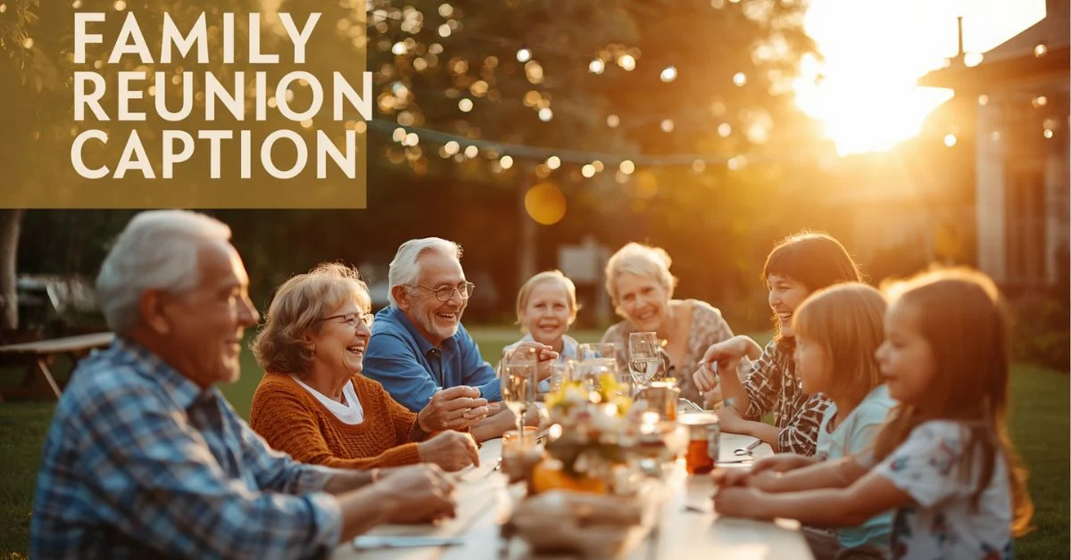 family reunion captions