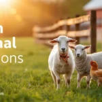 Farm animal captions
