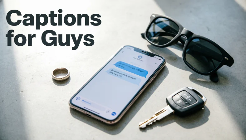 Funny Engagement Captions for Men and Guys