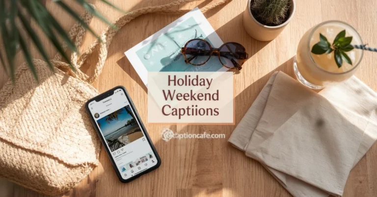 Holiday Weekend Captions