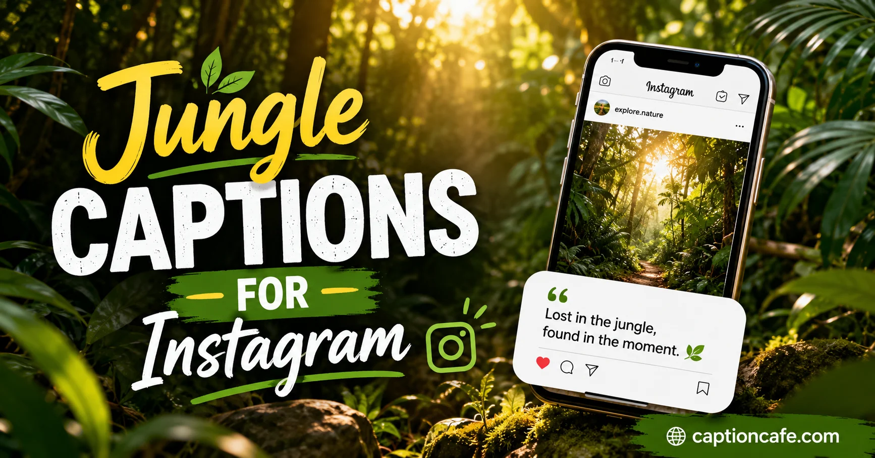 Jungle captions
