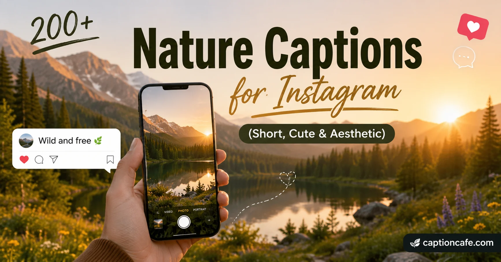 Nature captions