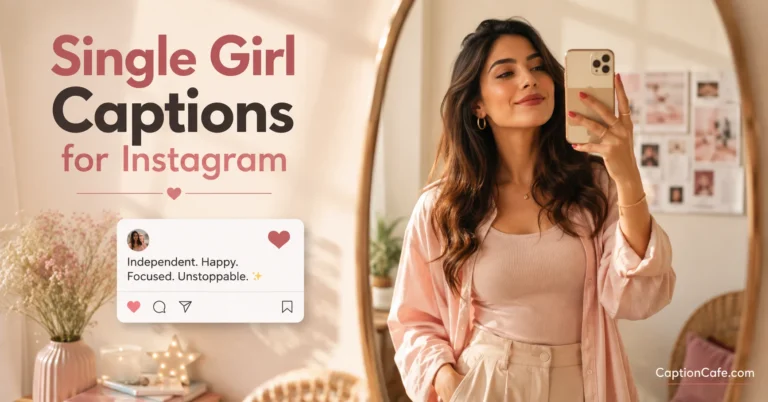 Single Girl Captions for Instagram