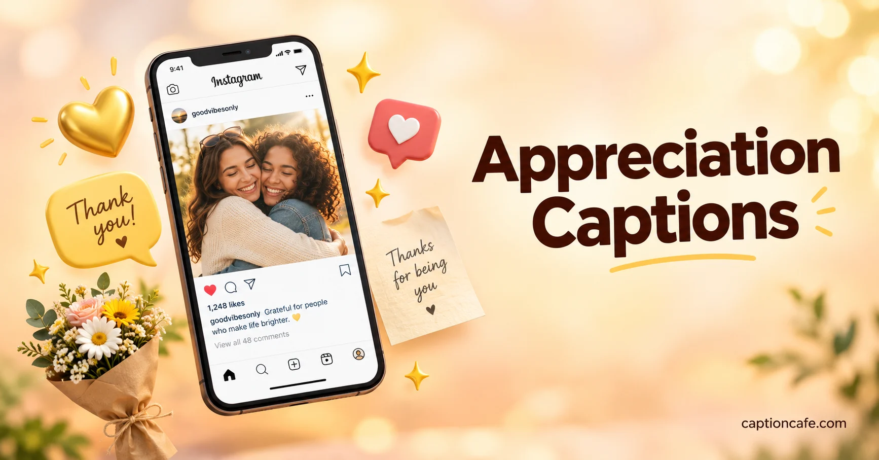 Appreciation Captions