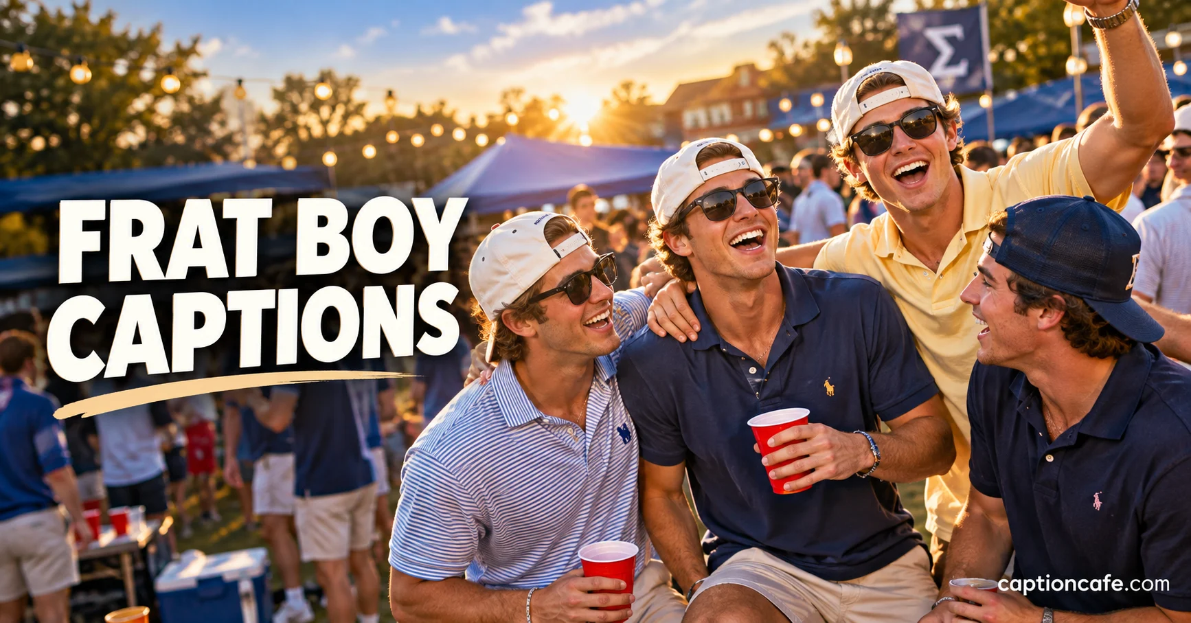 frat boy captions