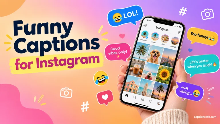 funny captions for instagram