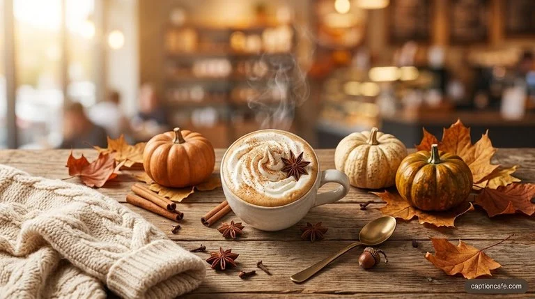 pumpkin spice captions