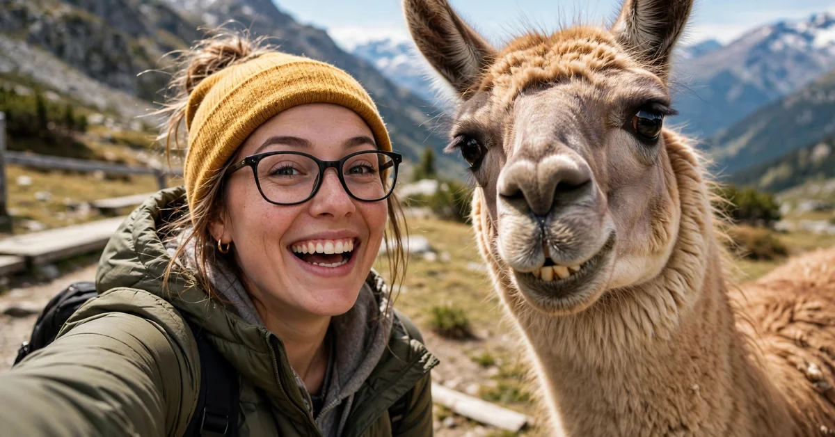 Animal Puns for Selfies