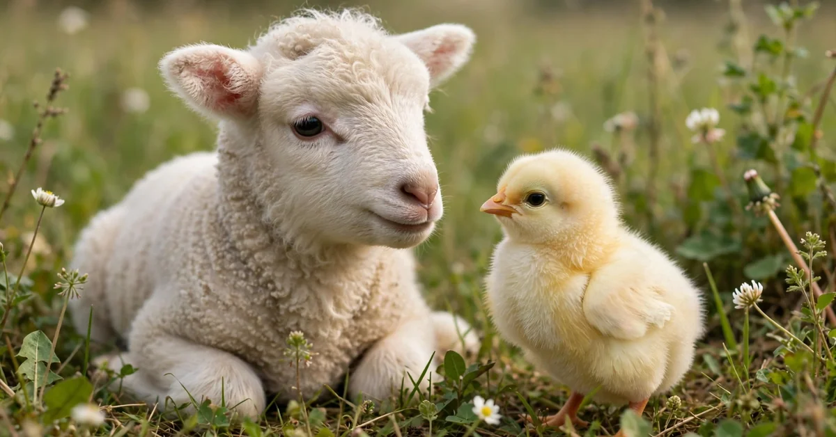 Baby Animal Captions for Farm Babies