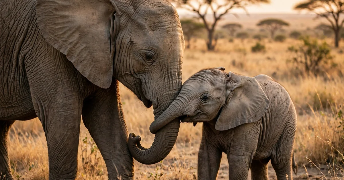 Baby Animal Captions for Wild Little Ones