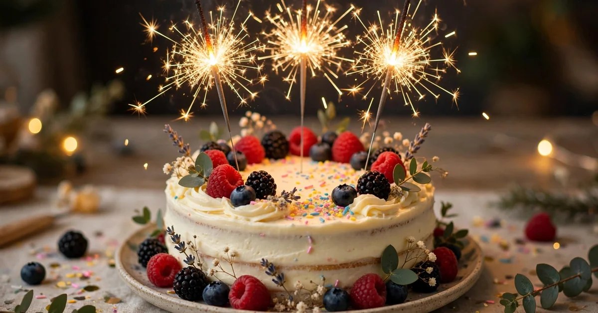 Birthday Party Cake Captions