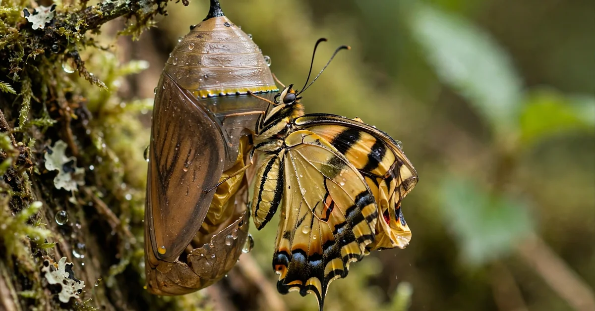 Butterfly Transformation Animal Inspired Captions