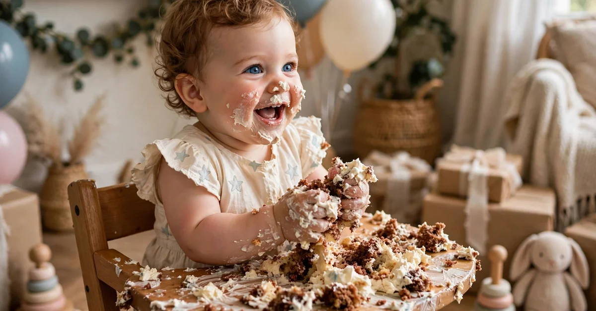 Cake Smash First Birthday Captions