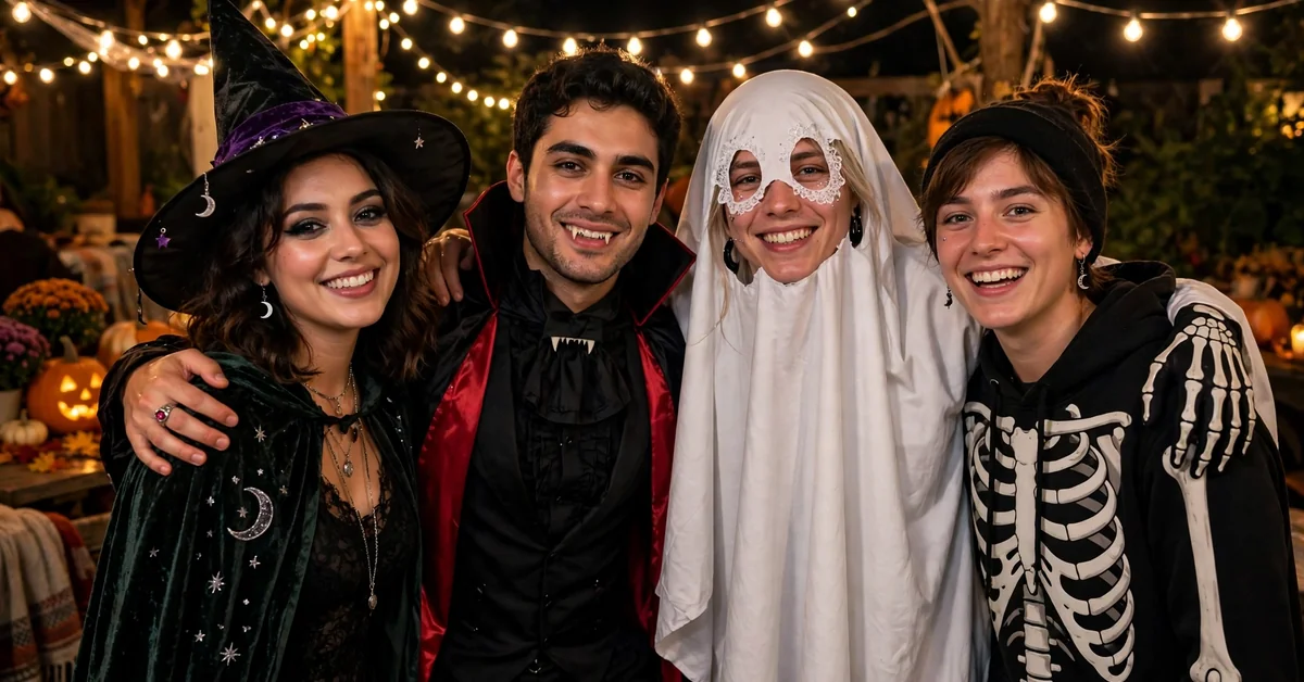 Costume + Trick or Treat Captions