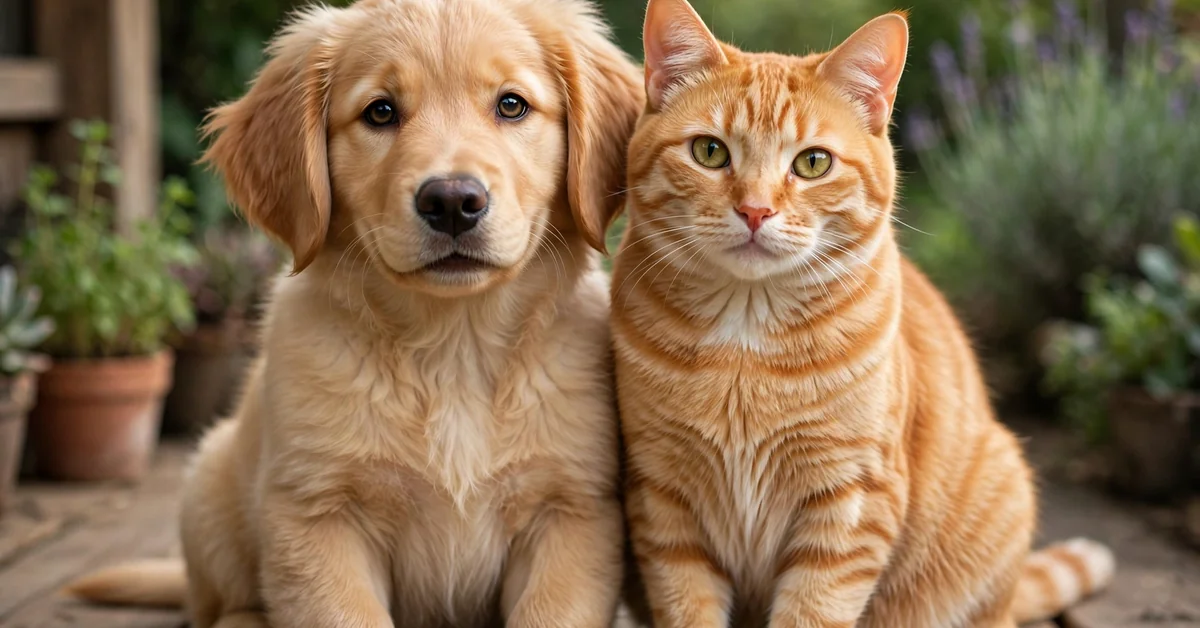 Dog and Cat Friendship Captions