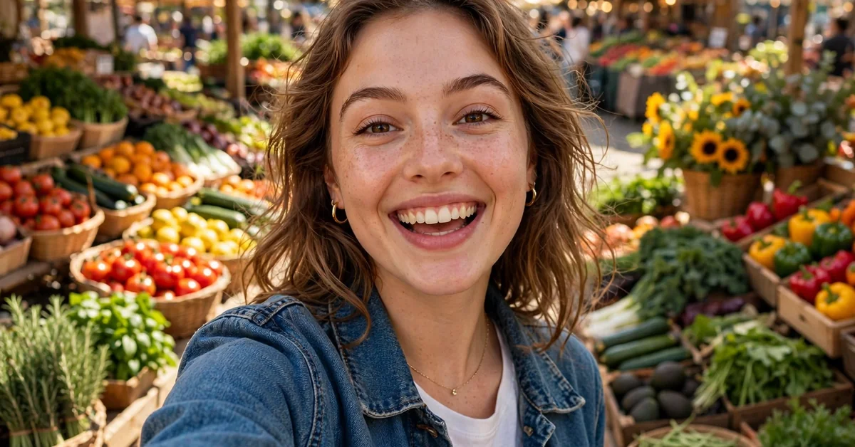 Farmers Market Selfie Captions