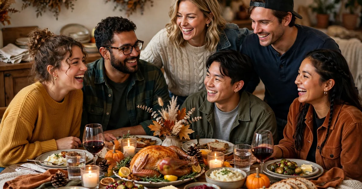 Friendsgiving Dump Captions