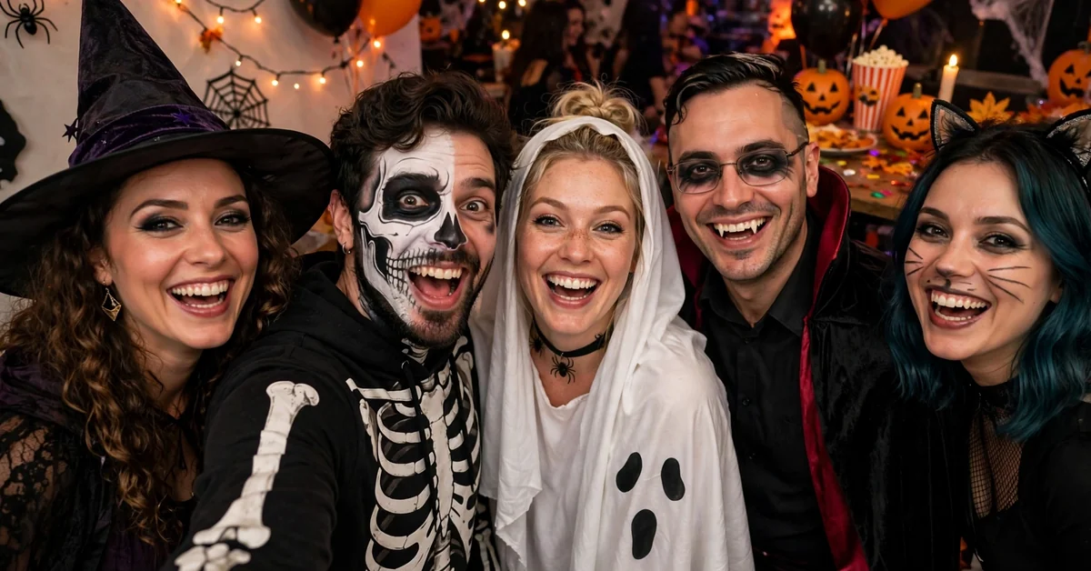 Halloween Party Selfie Captions
