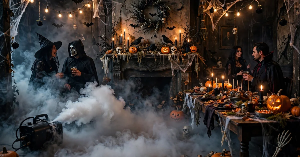 Haunted House Party Captions