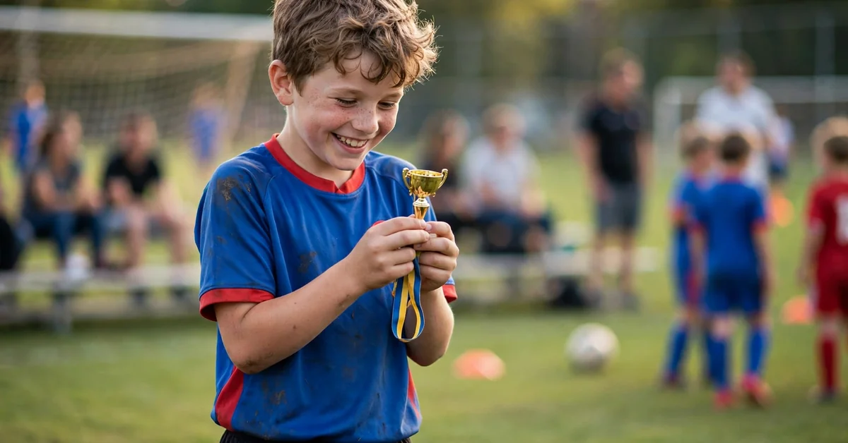 Kids Trophy Captions