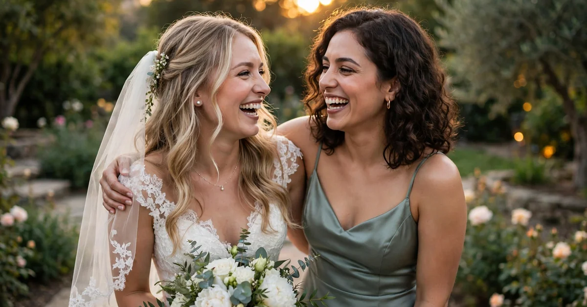 Maid of Honor and Bride Duo Captions