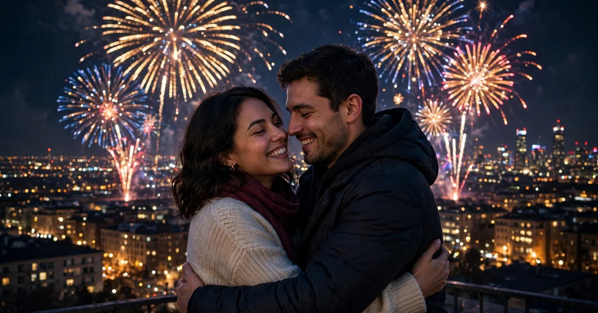 New Year Couple Captions