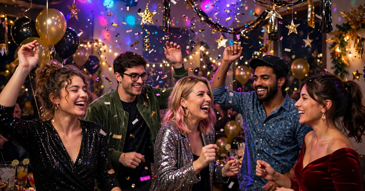New Year Party Captions