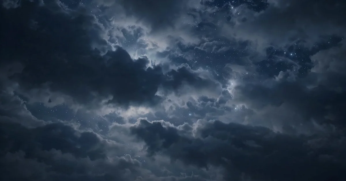 Night Sky Cloud Captions