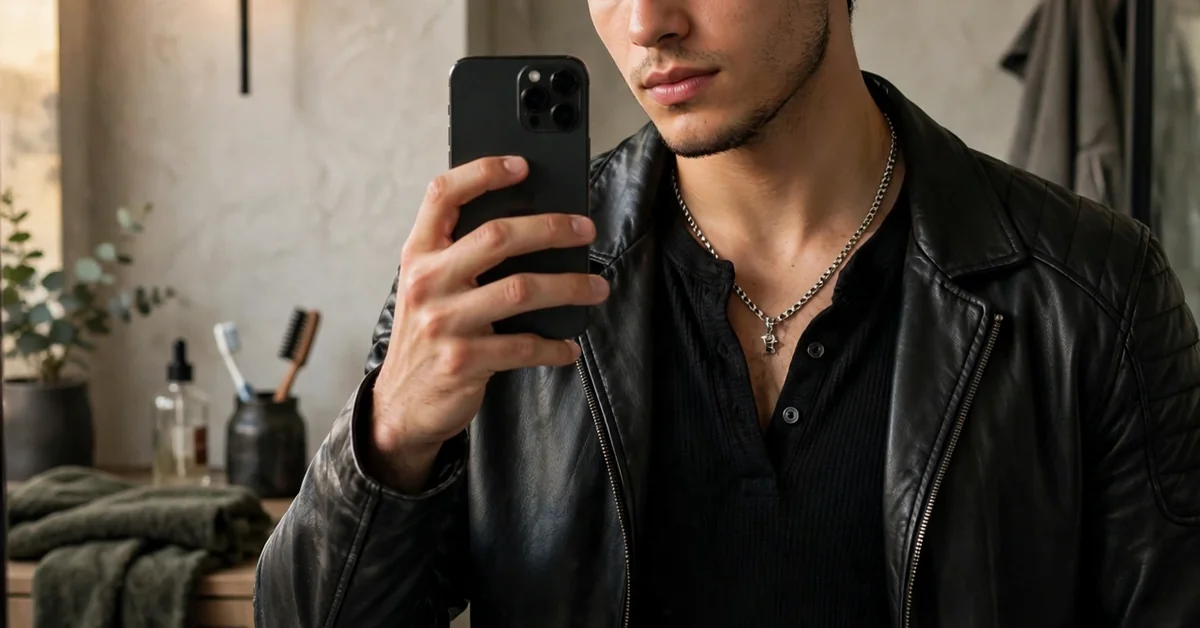 Selfie Aesthetic Captions for Men