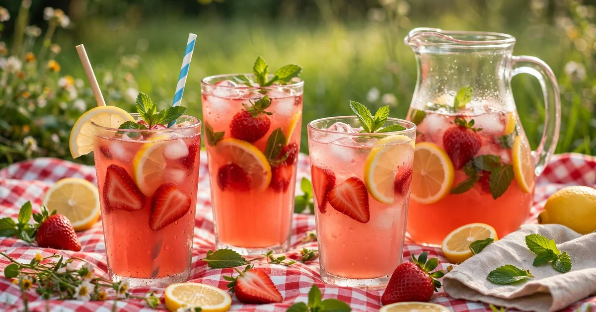 Strawberry Captions for Summer