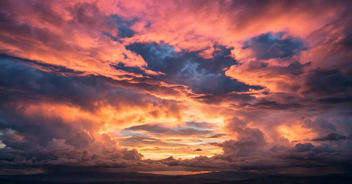 Sunset Cloud Captions