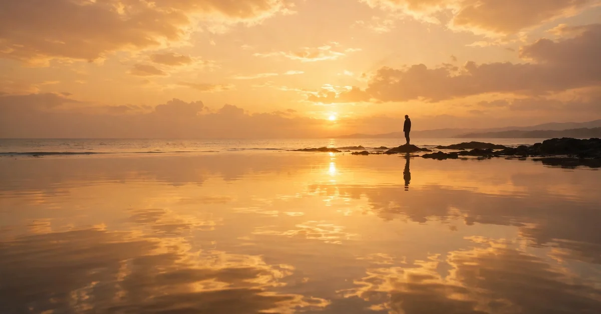 Sunset Water Captions