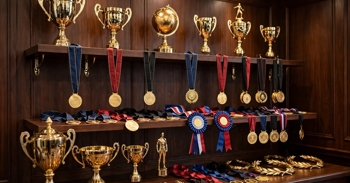 Trophy Room & Display Captions
