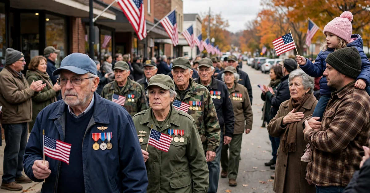 Veterans Day Parade Captions