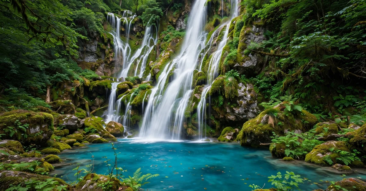 Waterfall Captions