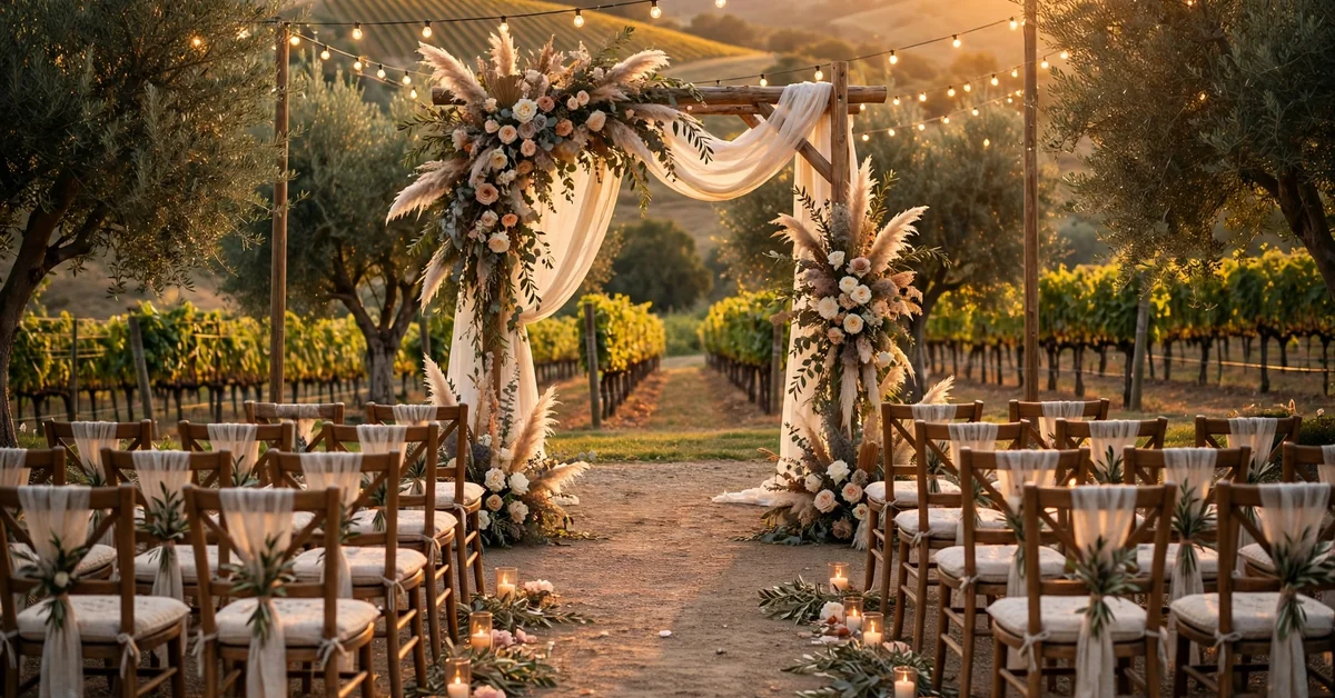 Wedding Venue & Decor Captions