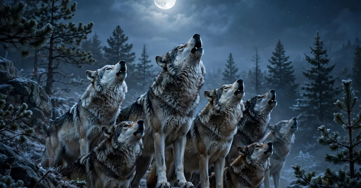 Wolf Pack Animal Inspired Captions